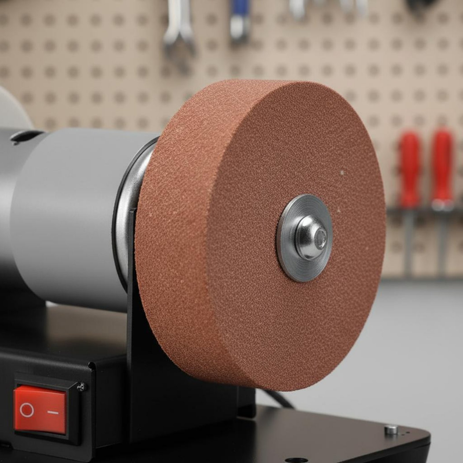 Power Tools Portable - เครื่องเจียรมินิแบบตั้งโต๊ะอเนกประสงค์ เครื่องมือไฟฟ้าขนาดเล็ก ปรับความเร็วได้ 7 ระดับ อุปกรณ์สำหรับงานซ่อมแซมแบบพกพาสำหรับโรงรถ