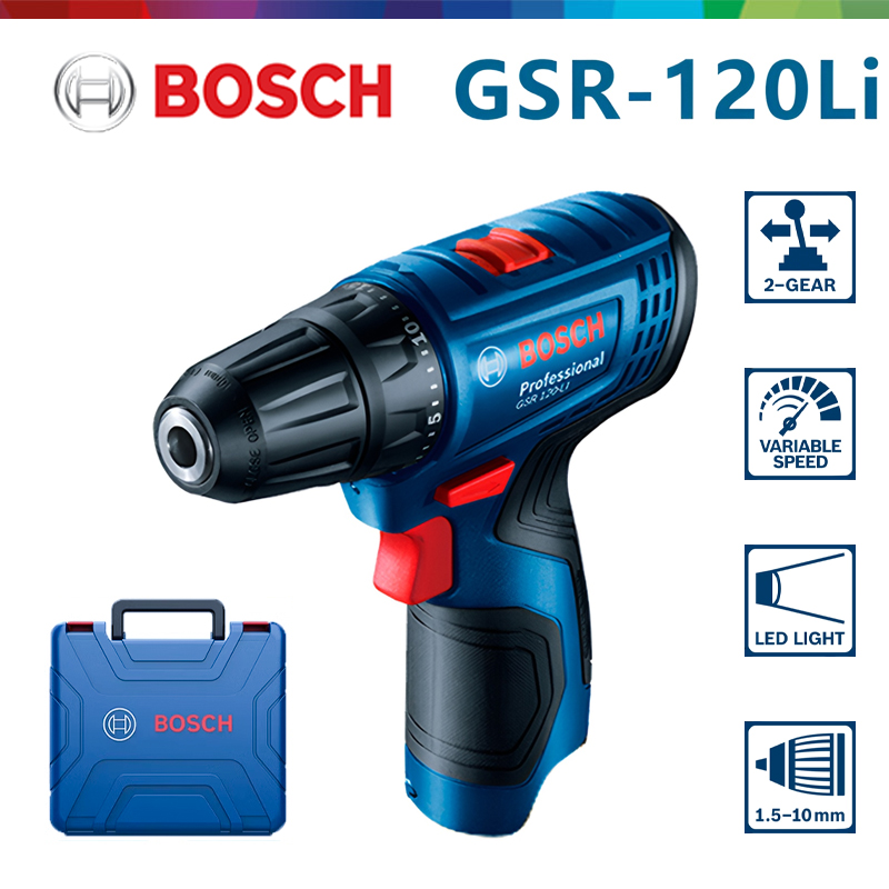 บ๊อช GSR 120-LI สว่านไฟฟ้าลิเธ - Tile Cutter Electric บทวิจารณ์และราคา