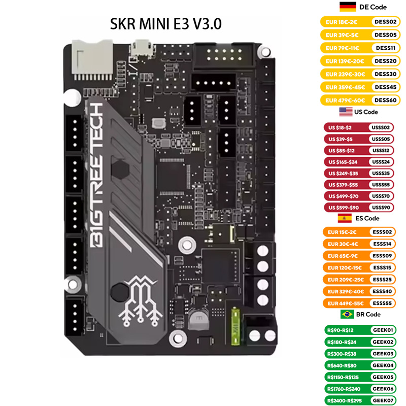 Bigtreetech skr V3.0 E3ขนาดเล็ - Power Tools Woodworking บทวิจารณ์และราคา