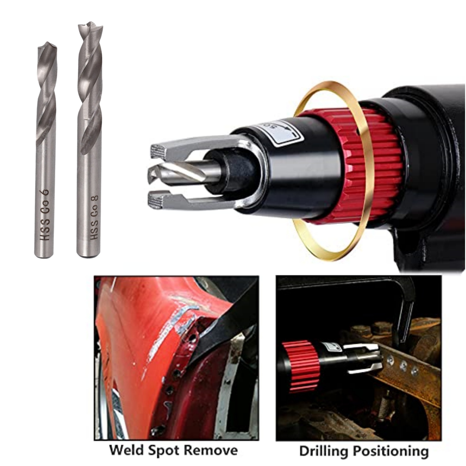 ดอกสว่านเจาะรูเชื่อมแบบจุด HSS - Power Tools Kobalt บทวิจารณ์และราคา