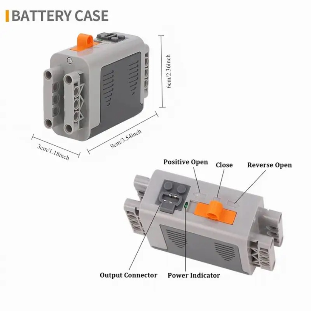 MOC ชาร์จ AA/AAA แบตเตอรี่กล่อ - Power Tools Lego บทวิจารณ์และราคา