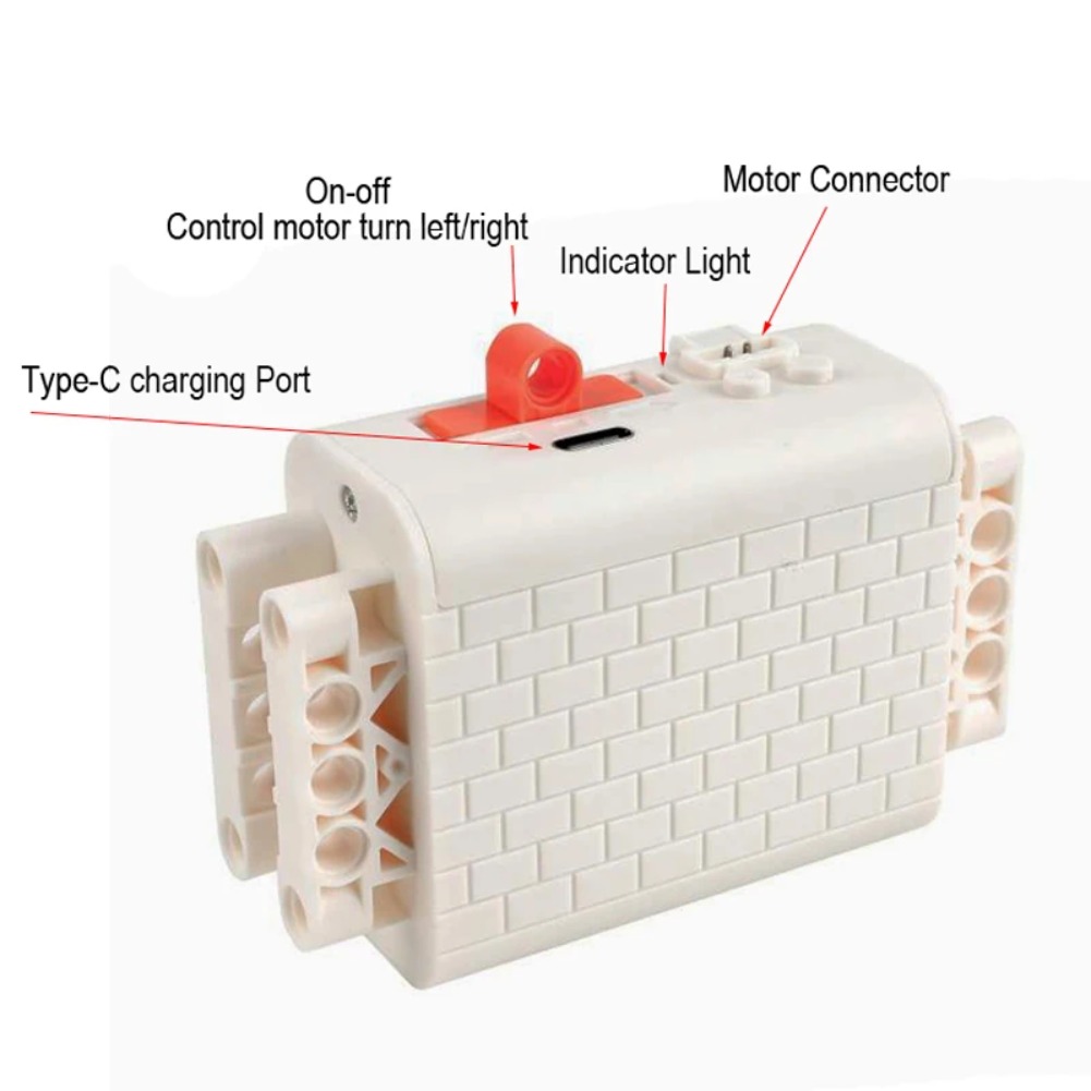 MOC ชาร์จ AA/AAA แบตเตอรี่กล่อ - Power Tools Lego บทวิจารณ์และราคา