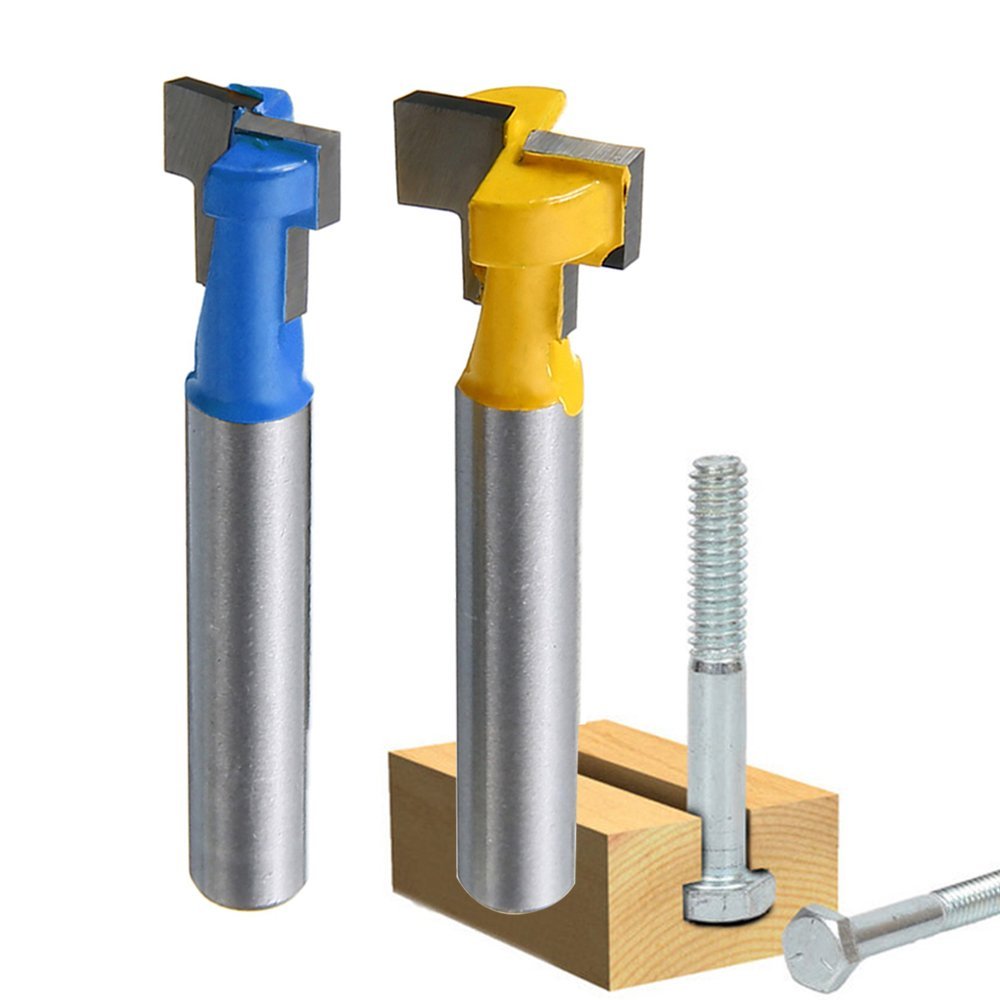 A11I 1/4 นิ้ว Shank T-Slot CUT - Power Tools Woodworking บทวิจารณ์และราคา