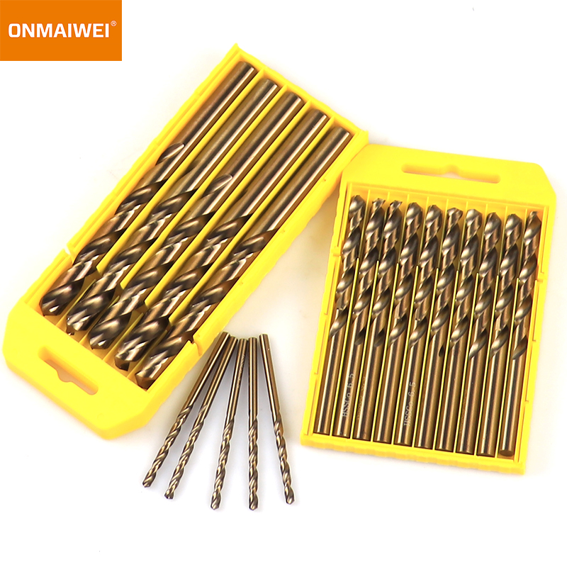 5-10pcs 1-13mm HSS M35 โคบอลต์ - Power Tools Kobalt บทวิจารณ์และราคา