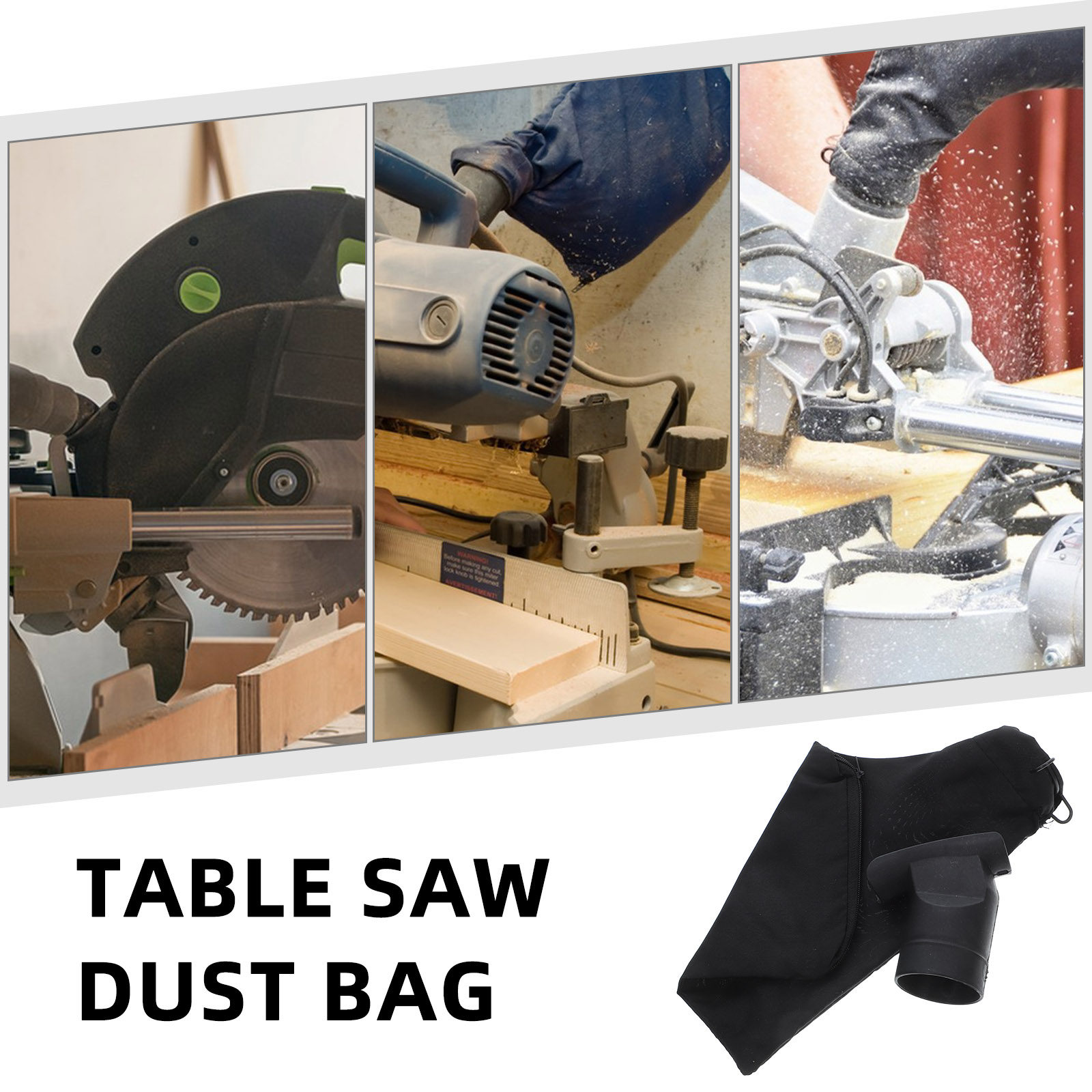 ถุงเก็บฝุ่นสีดำอเนกประสงค์สำหร - Power Tools Woodworking บทวิจารณ์และราคา