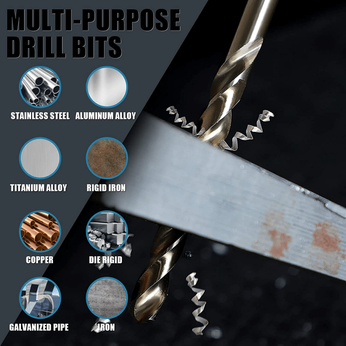 ชุดดอกสว่านโคบอลต์ M35 5% (1มม - Power Tools Kobalt บทวิจารณ์และราคา